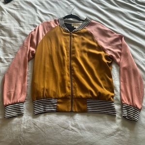 Saltwater Luxe bomber jacket. Size Medium. Lightly worn
